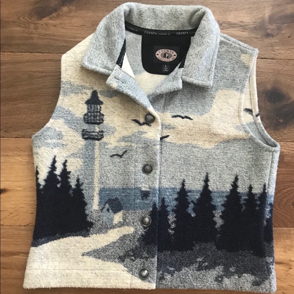 Vintage Lighthouse Vest
